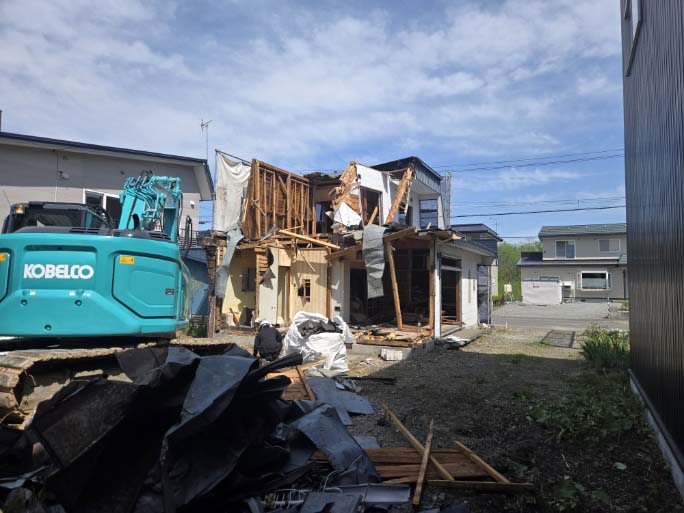 一般住宅解体撤去及び外構設備撤去